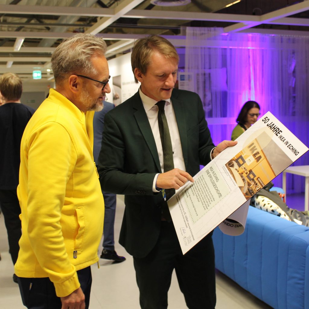 IKEA 50 Jahrfeier Uebergabe